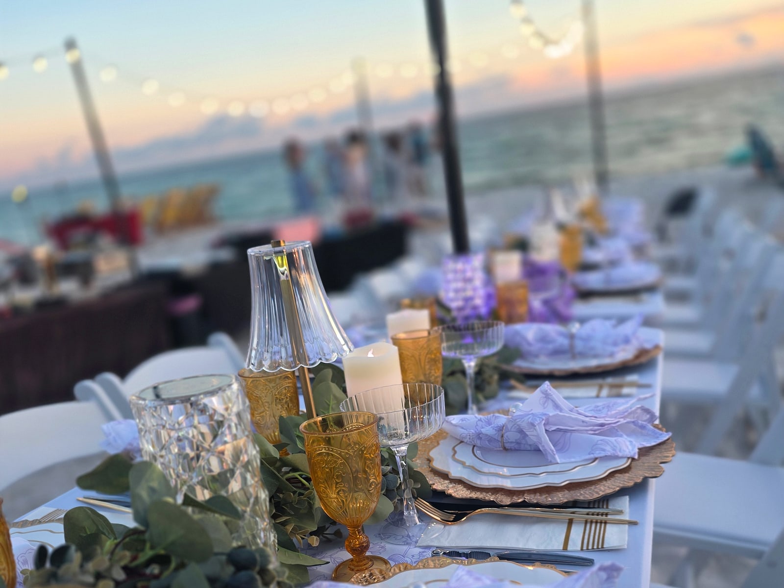 Seaside Supper — Dinner under the stars — a private chef’s table on the sand